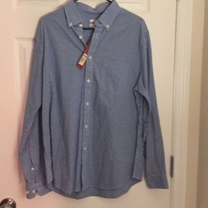 Merona striped button up